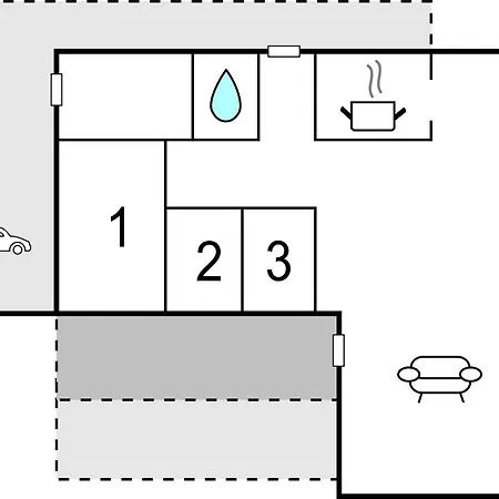 Nice In W/ 3 Bedrooms 펜션
